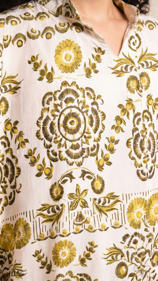 vestido long amarelo