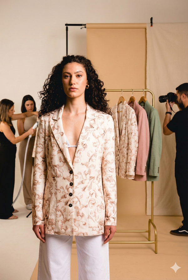 blazer belarte  beje