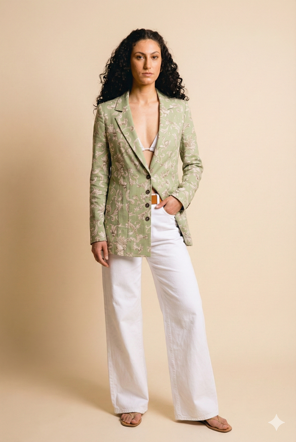 blazer belarte  verde ok