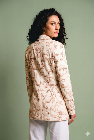 blazer belarte  beje